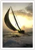 Poster - Poster ohne Rahmen - Schiff Sonnenuntergang Sonne Produktbild-Vorschau 1