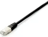 Equip Cat.6A Platinum S/FTP Patchkabel, Black, 0.5m , Produktbild-Vorschau 1