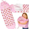 Sac de couchage pour enfants oreiller de randonnée 2en1 Voir les images du produit 10