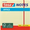 Tesa Office Notes gelb Haftnotitz Block 75mm x 75mm 100 Produktbild-Vorschau 5