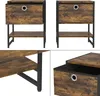 Nachttisch Vicco Fyrk Eiche rustikal 2er-Set, Model 51774 Produktbild-Vorschau 5