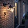 Außenwandleuchte Schwarz mit Glas IP44 München Produktbild-Vorschau 9