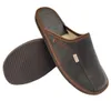 Bosaco Herren Hausschuhe Leder, Braun, Größe 43 – Bequeme Produktbild-Vorschau 2