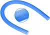 A blue pool noodle is shown against a white background, with a close-up inset of its textured surface. Produktbild-Vorschau