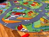 Kinder Spiel Teppich Little Village Grün Rund, Größe:200 cm Produktbild-Vorschau 2