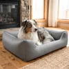 4L Textil Mario Orthopädisches Hundebett aus Kunstleder Produktbild-Vorschau 7