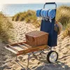 Klappbarer Strandwagen aus Stahl Beach Produktbild-Vorschau 3