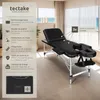 Table de massage pliante à 3 zones - noir Voir les images du produit 2