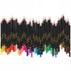 A collection of colored pencils arranged in a wavy line against a white background. Podgląd zdjęcia produktu