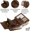 RFID Büffel Echt Leder Geldbörse Portemonnaie Herren mit Produktbild-Vorschau 6