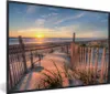 MuchoWow® MuchoWow® Gerahmtes Poster Strand - Meer - Düne - Produktbild-Vorschau 1