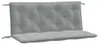 vidaXL Gartenbank-Auflagen 2 Stk. Melange Hellgrau 120x50x7 Produktbild-Vorschau 9