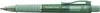 A green Faber-Castell Poly Ball View ballpoint pen is shown against a white background. Voir les images du produit