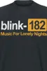 Blink-182 Lonely Nights Black XL Tričko Náhled obrázku produktu 3