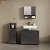 Mobiletto bagno Livinity Ronco Antracite lucido 30 x 95 cm, Anteprima dell’immagine prodotto 2
