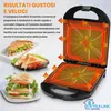 Extralink Sandwich Maker XXL SJ-33 1400 W per 4 Sandwich Anteprima dell’immagine prodotto 5