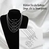 AFSTALR Herren Gold/Silber Kreuz Kette mit Anhänger Produktbild-Vorschau 5