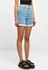 Organic Stretch Denim 5 Pocket Shorts Clearblue bleached 29 Produktbild-Vorschau 7