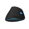 A black and blue vertical mouse on a white background. Náhled obrázku produktu