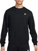 Nike M Nk Club Ft Crew Nero / Bianco L Anteprima dell’immagine prodotto 5