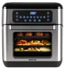 Inventum Airfryer-Ofen Heißluftfritteuse 12 Liter Schwarz Produktbild-Vorschau 1
