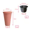 Blumentopf Übertopf Classic Tower 30 cm mit Einsatz Produktbild-Vorschau 7