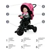 ZOPA Tříkolka Citi Trike, Candy Pink Náhľad obrázku produktu 3