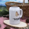 Mr. & Mrs. Panda Krug Eule Zufrieden - Weiß - Geschenk, Produktbild-Vorschau 3