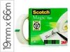 A roll of Scotch Magic Tape is shown next to its green packaging. Produktbild-Vorschau