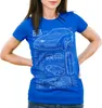 style3 K.I.T.T. Damen T-Shirt blaupause michael knight 2000 Produktbild-Vorschau 1