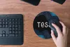 MuchoWow® Mauspad Mousepad Tessa - Pastell - Mädchen 20x20 Produktbild-Vorschau 4