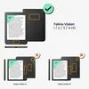 kwmobile Schutzhülle für Tolino Vision 1 / 2 / 3 / 4 HD Produktbild-Vorschau 2