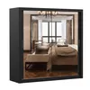 Schwebetürenschrank Kleiderschrank Schrank 203cm Produktbild-Vorschau 5