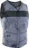 Chaleco protector gris con cremallera frontal, talla M Vista previa de la imagen del producto 1