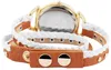 Excellanc Damenuhr mit Wickelarmband aus Kunstlederion Produktbild-Vorschau 3