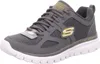 A single grey Skechers athletic shoe is shown against a white background. Anteprima dell’immagine prodotto