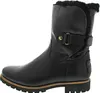 A side view of a black winter boot. Anteprima dell’immagine prodotto