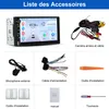Autoradio Junsun 7 pouces 2 DIN avec CarPlay, Android Auto Voir les images du produit 11