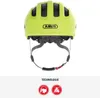 Abus Helm Smiley 3.0 Shiny Geels 45-50 cm Voir les images du produit 12