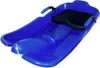 A blue plastic sled with a black seat is shown against a white background. Anteprima dell’immagine prodotto