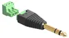 DELOCK Adapter Terminalblock 3Pin -> 6,3mm Klinke Produktbild-Vorschau 2