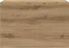 Kúpeľňová nástenná skrinka 60x25x40 cm kompozitné drevo Náhľad obrázku produktu 4