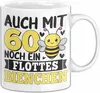 60. Geburtstag Tasse Geschenk Frauen Mutter Auch Mit 60 Produktbild-Vorschau 1