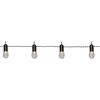 LED Partylichterkette - 16 kleine transparente Kugeln - L: 4,5m - schwarzes Kabel - outdoor Produktbild-Vorschau