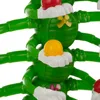 Close-up view of a green toy centipede with red and yellow balls. Náhľad obrázku produktu