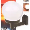 Solar Wand Leuchte LED Kugel Dekoration Licht Außenbereich Produktbild-Vorschau 2