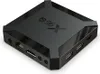 A black smart TV box with the brand logo on top, shown from a slightly elevated angle. Náhľad obrázku produktu