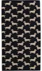 Cawö Douchehanddoek "We love Dogs" 6246, kleur zwart/beige, Productafbeelding-voorbeeld 5