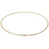 3mm Halsreif Collier Omegareif Omegakette 750 Gold Gelbgold Produktbild-Vorschau 4