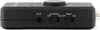 A black audio interface device with various switches and ports. Produktbild-Vorschau